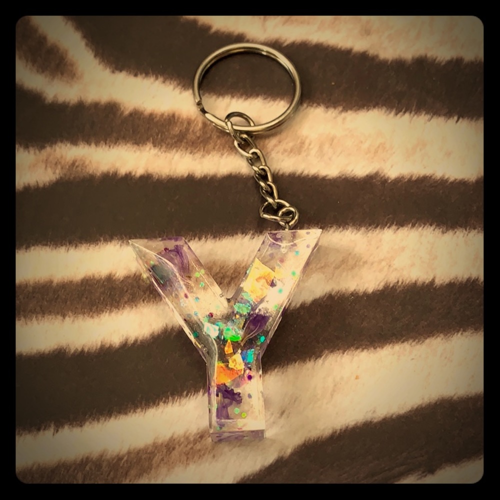 Resin keychain